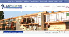 Desktop Screenshot of mairie-moyeuvre-grande.fr
