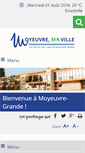 Mobile Screenshot of mairie-moyeuvre-grande.fr